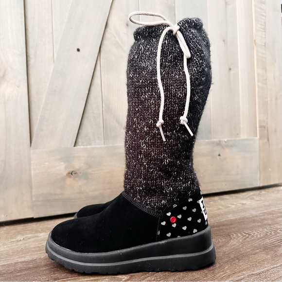 Ugg I Heart Ugg Slouchy Knit Boots - Picture 3 of 14